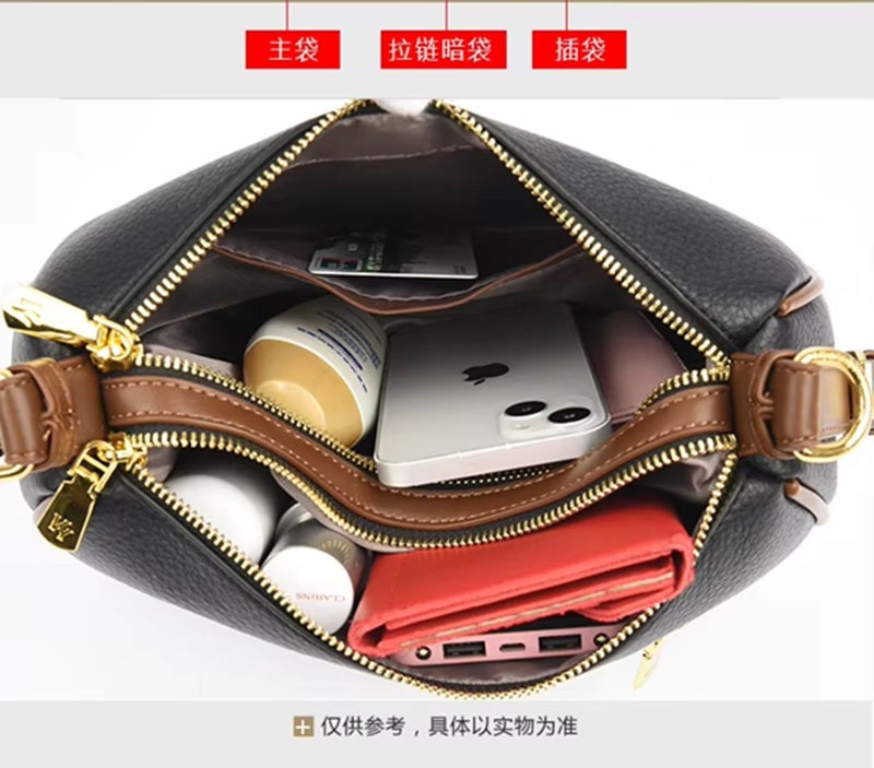 Osman Black PU Sling Bag for Women - Image 3